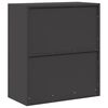 vidaXL Storage Cabinet Black 80 x 40 x 90 cm Steel