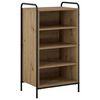 vidaXL Shoe Cabinet 51 x 36.5 x 93 cm Engineered Wood Artisan Oak