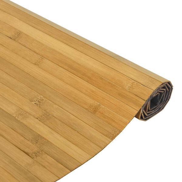 vidaXL Rug Rectangular Nature 100x300 cm Bamboo