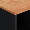 vidaXL Sideboard with 2 Doors 80x33x75 cm Solid Wood Acacia
