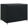 vidaXL Outdoor Swing Cover Black 220 x 125 x 170 cm 420D Oxford Fbric