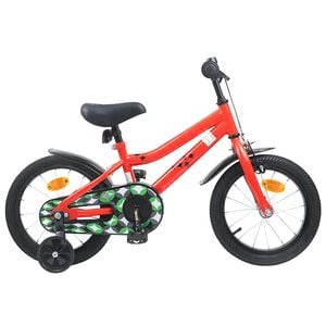 vidaXL Kids Bike 12 Inches for 2-4 Years Old Red