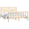 vidaXL Bed Frame without Mattress Solid Wood Pine 160x200 cm