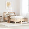 vidaXL Bed Frame without Mattress 90x200 cm Solid Wood Pine