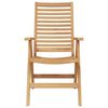 vidaXL Garden Chairs 2 pcs Brown 52 x 64.5 x 108 cm Solid Acacia wood