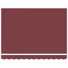 vidaXL Manual Retractable Awning Burgundy 300x250 cm