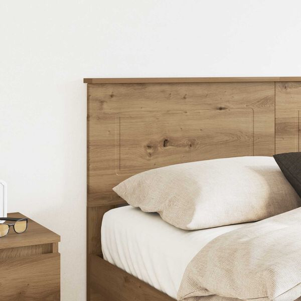 vidaXL Headboard with Headboard Artisan Oak 150 cm Engineered wood