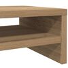 vidaXL Monitor Stand Artisan Oak 42x24x13 cm Engineered Wood