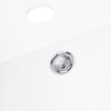 vidaXL Built-in Wash Basin 900x460x105 mm SMC White