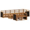 vidaXL Sofa Sets Solid Acacia Wood