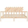 vidaXL Bed Frame without Mattress Super King Size Solid Wood Pine