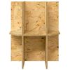 vidaXL Terrarium Base with Shelf Brown 40 x 40 x 50 cm OSB