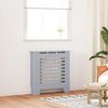 vidaXL MDF Radiator Cover Grey 78 cm