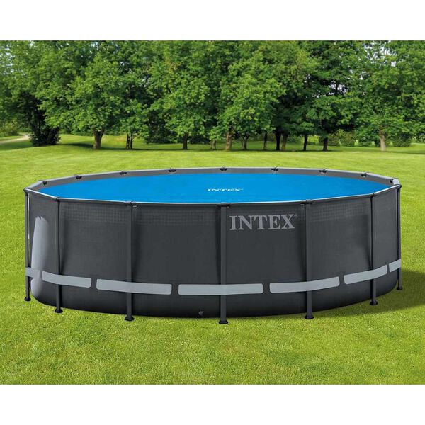 Intex Solar Pool Cover Blue 470 cm Polyethylene