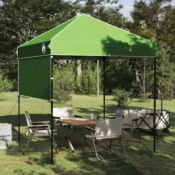 vidaXL Canopy Tent Manual Green 194 x 194 x 251 cm Fabric