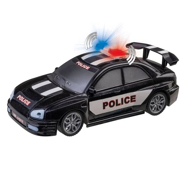 Happy People Radio-controlled Toy Racer and Police Car Set 1:22