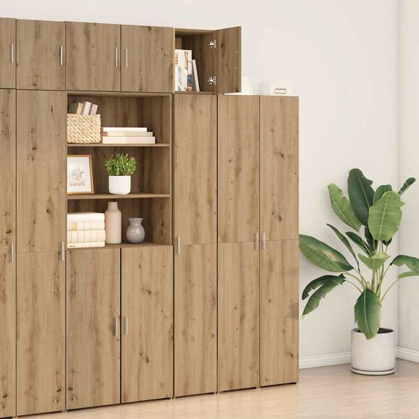 vidaXL Wall-Mounted Cabinet Artisan Oak 30 x 42.5 x 39.5 cm