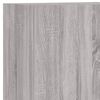 vidaXL 5 Piece TV Wall Units Grey Sonoma Engineered Wood