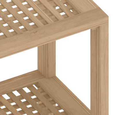 vidaXL Bathroom Side Table 60x30x45 cm Solid Wood Teak