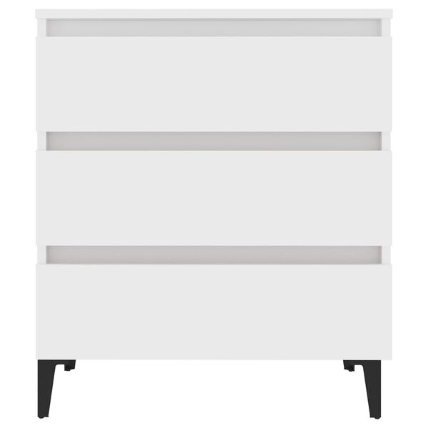vidaXL Sideboard White 60x35x69 cm Engineered Wood