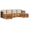 vidaXL Sofa Sets Solid Acacia Wood