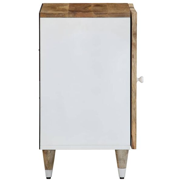 vidaXL Bathroom Cabinet 38x33.5x58 cm Solid Wood Mango