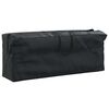 vidaXL Outdoor Strorage Bag Black 125 x 32 x 50 cm 600D oxford fabric