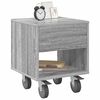 vidaXL Bedside Table Grey Sonoma 40.5 x 40 x 48 cm Engineered Wood