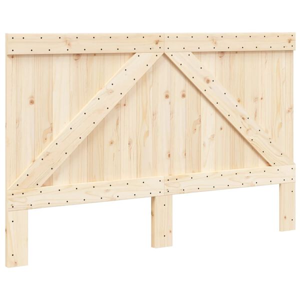 vidaXL Headboard 160x104 cm Solid Wood Pine