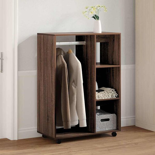 vidaXL Wardrobe Brown Oak 80x40x110 cm Engineered Wood