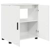 vidaXL Bathroom Furniture Set with Drawer 3 pcs High Gloss White