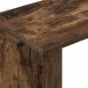vidaXL End Table Smoked Oak 35 x 25 x 50 cm Engineered Wood