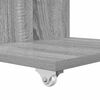 vidaXL Side Table Grey Sonoma 40 x 35 x 60 cm Engineered Wood