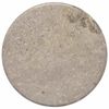 vidaXL Table Top Grey Ø60x2.5 cm Marble