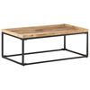 vidaXL Coffee Table 110x60x42 cm Rough Mango Wood