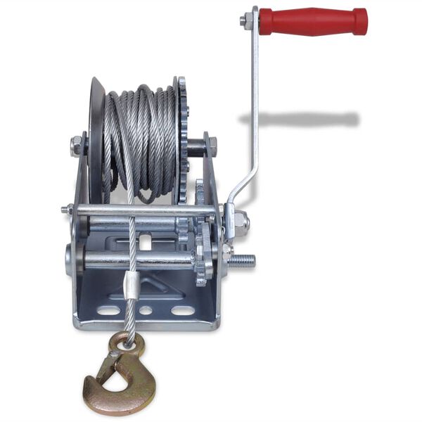 vidaXL Hand Winch 907 kg