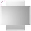 vidaXL LED Bathroom Mirror 50x80 cm