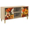 vidaXL TV Cabinet GENNEP 102 x 33 x 50 cm Sonoma Engineered Wood