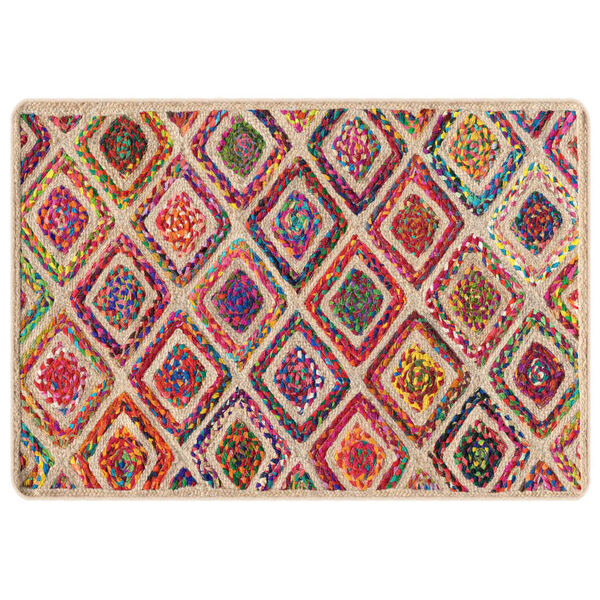vidaXL Rug Washable Multicolour 160x230 cm