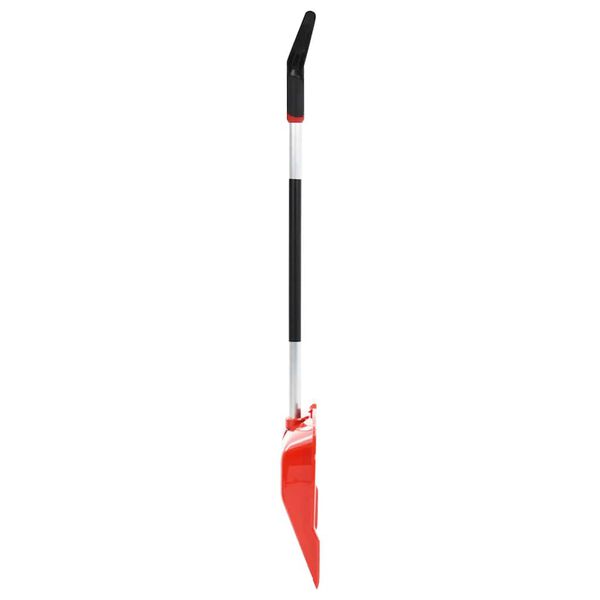 vidaXL Snow Shovel Red 136 cm Aluminium