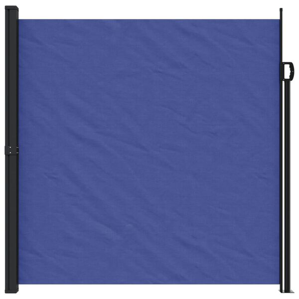 vidaXL Retractable Side Awning Blue 200x300 cm