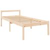 vidaXL Senior Bed without Mattress Small Single Solid Wood