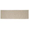 vidaXL Area Rugs Rectangular Natural and White 80 x 250 cm Jute