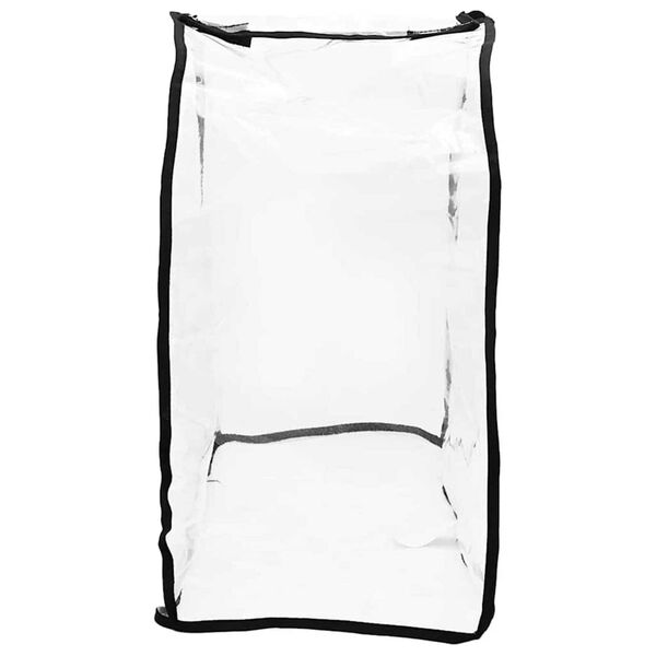 vidaXL Pet Stroller Cover Other Transparent 65 x 32 x 57 cm PVC