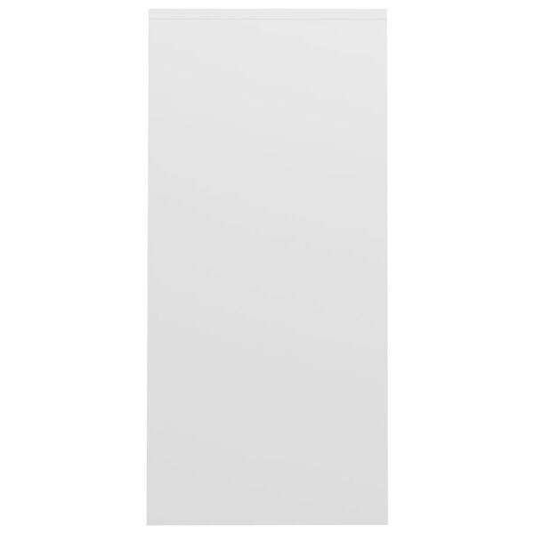 vidaXL Notebook Desk White 102.5x35x75 cm Engineered Wood