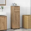 vidaXL Bathroom Cabinet Artisan Oak 30.5 x 30 x 101 cm Engineered Wood