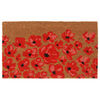 vidaXL Door Mat Natural 45x75 cm Tufted Coir