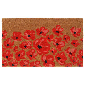vidaXL Door Mat Natural 45x75 cm Tufted Coir