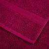 vidaXL Premium Bath Towels "SOLUND" 4 pcs Bordeaux 100x150 cm 600 gsm