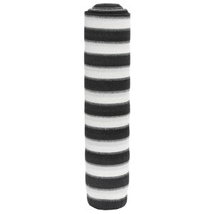 vidaXL Privacy Net Anthracite and White 1,2x25 m HDPE 75 g/m&sup2;